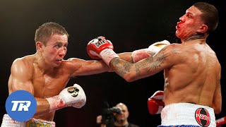 Gennady Golovkin vs Gabe Rosado  FREE FIGHT  Young GGG with Bloody KO Victory [upl. by Eila]