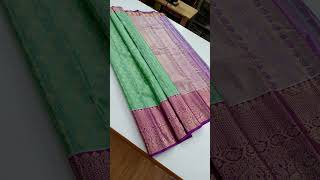 Kanchipuram Bridal Tissue Silk Sarees Rs3950ForBooking 7094699045 Sri Kamatchi Silks Center [upl. by Dougal]