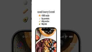 acai berry bowl weightloss highprotein lowcarbs eatclean proteinmeals mealidea burnfat cl [upl. by Anikal]