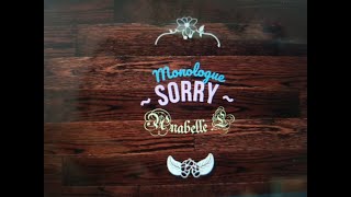 Sorry  Monologue Performance By Anabelle Age 11 October 2021 [upl. by Mahalia985]