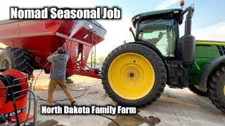 Nomad Seasonal Job Family Farm North Dakota [upl. by Nedroj]