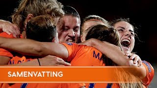 Highlights België  OranjeLeeuwinnen 2472017 [upl. by Kroo]