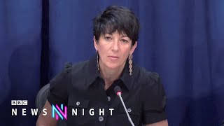 Ghislaine Maxwell trial Prosecutors allege she “preyed on young girls” for Epstein  BBC Newsnight [upl. by Sucirdor128]