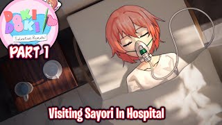 Visiting Sayori In HospitalPart 1DDLC Salvation Remake MOD [upl. by Dedie316]