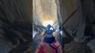 Cave hunting kayak cave exploring frightened wildlife [upl. by Soph132]