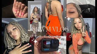 GRWM for my trip🧡  vlog  Tryon haul nails hair amp more [upl. by Beckett]