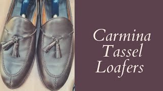 Carmina Tassel Loafers  Timeless Elegance and Unmatched Craftsmanship [upl. by Eiuqram]