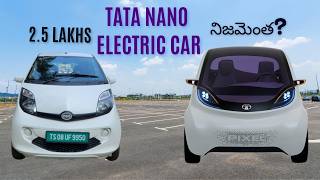 Tata Nano EV price and launch date telugu [upl. by Ennoirb]