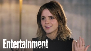 How Emma Watson Changed Belle’s Backstory In Beauty And The Beast  Entertainment Weekly [upl. by Arahat69]