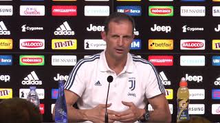 Allegri quotTutto ok con Dybala Higuain ritrovatoquot  Giornata 10  Serie A TIM 201718 [upl. by Atiuqehs]