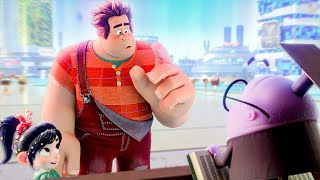 Ralph Breaks The Internet Clip  Ralph tries to use Google  Animation Society [upl. by Llehsem143]