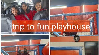 trip to playhouse fun playhouse kids dayout  youtube video [upl. by Eerrehs]