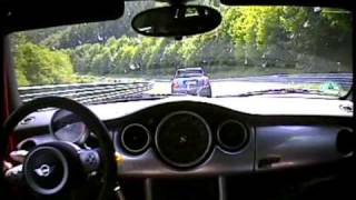 2 x Mini Cooper S JCW GP on the Nuerburgring Nordschleife [upl. by Shyamal922]