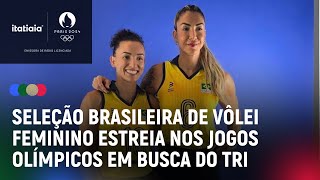 EM BUSCA DO TRICAMPEONATO VÃ”LEI FEMININO ESTREI NOS JOGOS OLÃMPICOS DE PARIS [upl. by Ades]