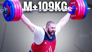 M109 European Weightlifting Championships 23 [upl. by Gorton135]