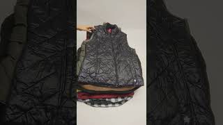 Trendy Winter Vests B101121921 29 pcs 30 lbs Wholesale at Tiedemann Globe [upl. by Quentin]