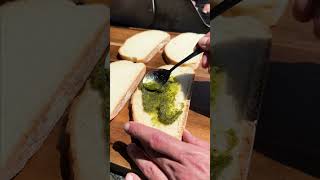 Italian Sausage Caprese Grilled Cheese Sandwich Recipe [upl. by Suivatram]