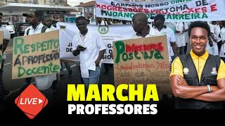 MOÇAMBIQUE PRM reprimem protesto dos Professores ISTO É DITADURA [upl. by Dodie]