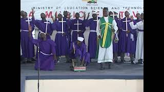 Migori Boys High School Performing LUO Sacred Folk song [upl. by Louls]