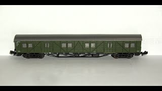 Spur N Behelfspackwagen Roco 02370A up date [upl. by Dalenna]