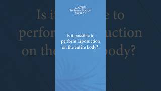 Is it possible to perform Liposuction on the entire body [upl. by Aihseym]