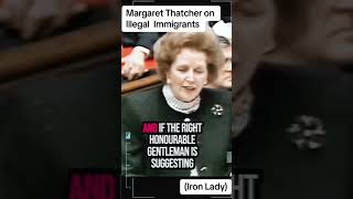 Margaret Thatcher on illegal migration [upl. by Thapa]