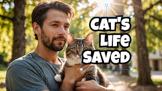 Inspiring Rescue Man Saves Cats Life [upl. by Woodman257]