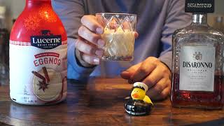 Disaronno Amaretto amp Lucerne Eggnog [upl. by Eilyah370]