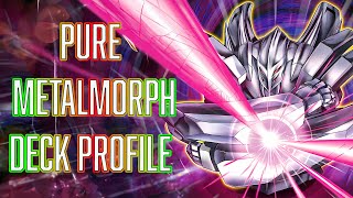 YUGIOH MetalMorph PURE BUDGET Deck Profile [upl. by Garlan462]