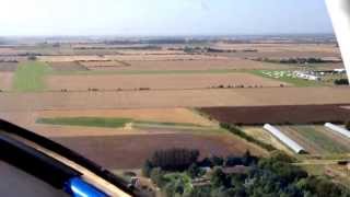 Jodel 150a Mascaret GCGMH flying into Fenland airfield [upl. by Colston911]