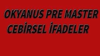 8SINIF Okyanus PRE Master Matematik Cebirsel İfadeler syf 116117118 çözümleri [upl. by Anahir]