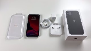 iPhone 11 Unboxing Black [upl. by Newhall801]