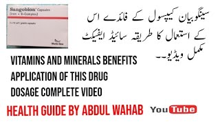 Sangobion Capsule Iron BComplex Complete Information In Urdu or Hindi By Abdul Wahab Pharmacist [upl. by Levesque110]