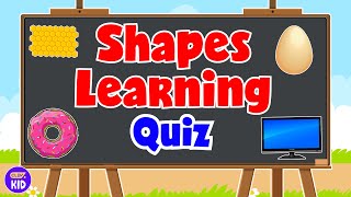 ClevKid  Shape Learning Quiz for Kids Toddlers amp Preschool [upl. by Enitsugua]