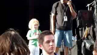 Baylee Littrell introducing The Backstreet Boys in Indy [upl. by Barthold]