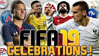 FIFA 19  LES NOUVELLES CÉLÉBRATIONS [upl. by Naoj]