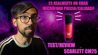 ✅🎤 Focusrite Scarlett Studio CM25 🎤✅ Condenser Mic REVIEW  TEST [upl. by Rox209]