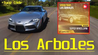 Los Arboles Speed Trap Modern Sports Cars A800  Tune Code  Forza Horizon 5 [upl. by Arakaj]