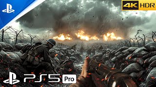 PS5 WWII  OPERATION OVERLOAD 1944  IMMERSIVE Realistic ULTRA Graphics Gameplay 4K 60FPS HDR [upl. by Latia]