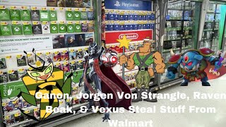 Ganon Jorgen Von Strangle Raven Beak amp Vexus Steal Stuff From Walmart [upl. by Nessaj679]