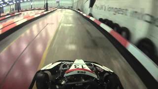 2 Laps at Capital Karts London The UKs Longest Indoor Go Karting Circuit [upl. by Ihtraa]