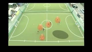 Futsal Tactic Training 11  Belajar taktik futsal [upl. by Airdnola]