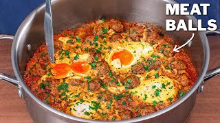 Shakshuka With Meat Is INSANELY DELICIOUS [upl. by Christalle431]