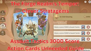 The Forge Realms Temper Clever Stratagems Assault Tactics 3000 Score Guide【Genshin Impact 47】 [upl. by Litta24]