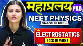 Electrostatics One Shot for NEET 2024  Physics in 30 Days by Tamanna Chaudhary [upl. by Hillyer]