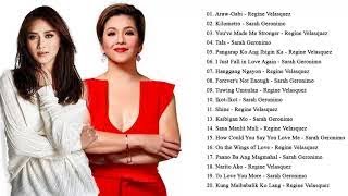 Sarah Geronimo Regine Velasquez Nonstop Songs Best OPM Tagalog Love Songs Playlist 2018 [upl. by Nyliahs]