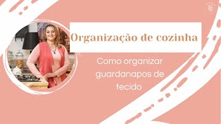 Organização de guardanapos de tecido [upl. by Roddie]