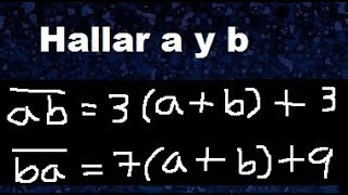 Numerales ejercicios resueltos de aritmética tema numerales ecuación con numerales [upl. by Dupuis]