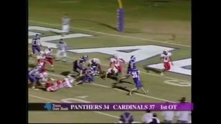 Weslaco Panthers vs Harlingen Cardinals Overtime [upl. by Adnirb81]