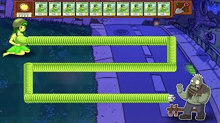 Ultimate Plants Girl Gatling Pea  Plants vs Zombies Hybrid Mod [upl. by Nwahc]